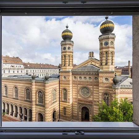 Breathless Panorama Synagogue Elegant Attic Free Parking Reservation Needed Budapest Exteriör bild