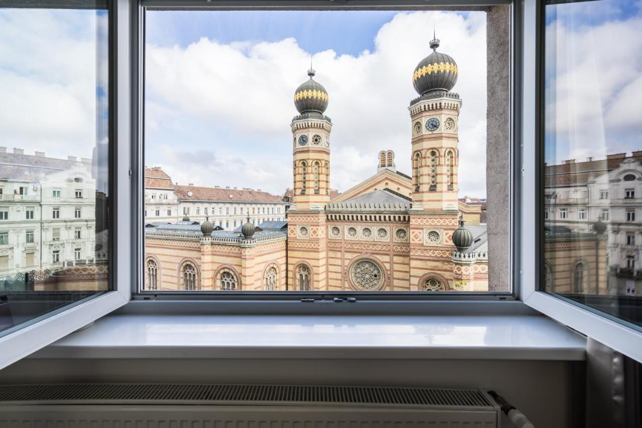 Breathless Panorama Synagogue Elegant Attic Free Parking Reservation Needed Budapest Exteriör bild