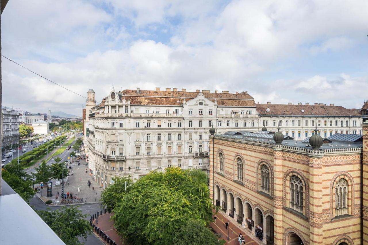 Breathless Panorama Synagogue Elegant Attic Free Parking Reservation Needed Budapest Exteriör bild