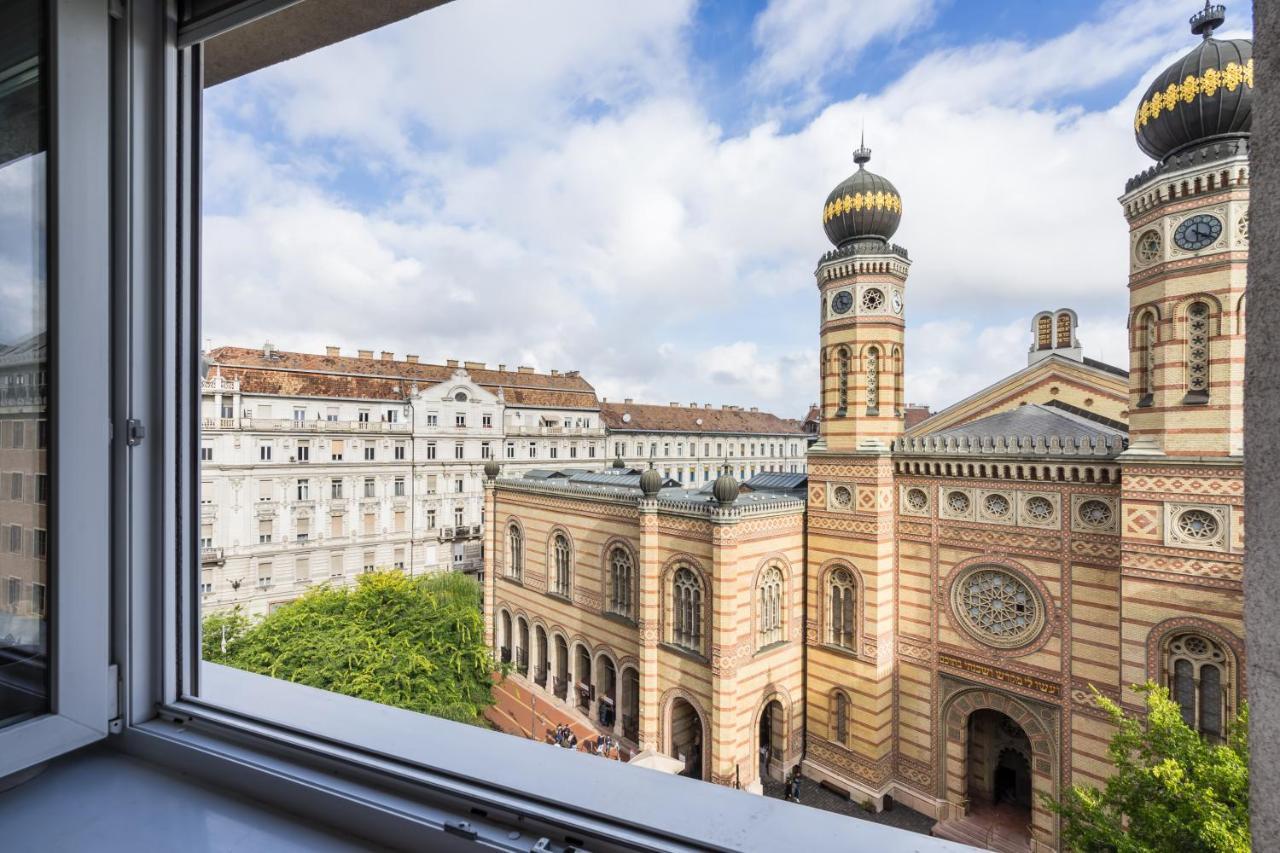 Breathless Panorama Synagogue Elegant Attic Free Parking Reservation Needed Budapest Exteriör bild